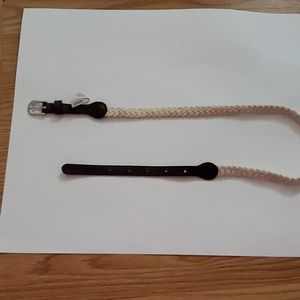 Girls braided belt